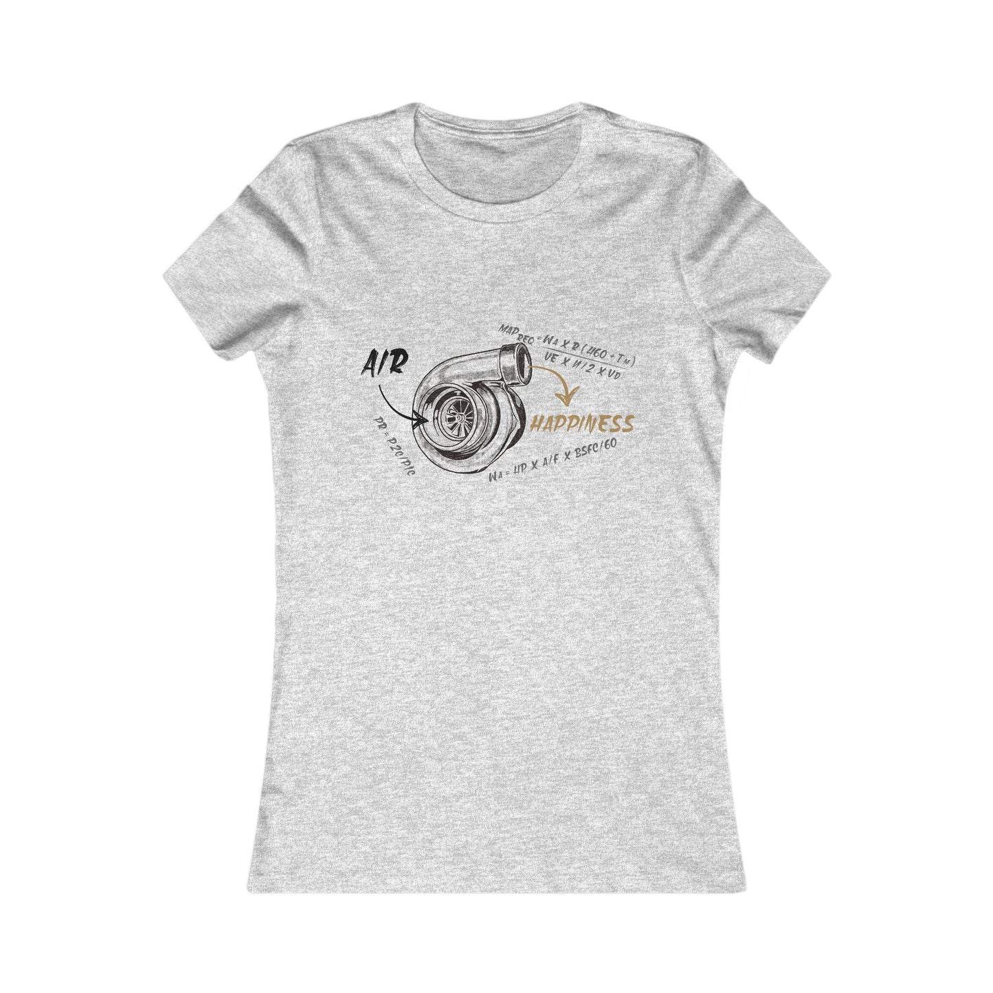 Turbo Tee - 'Air in, happiness out'