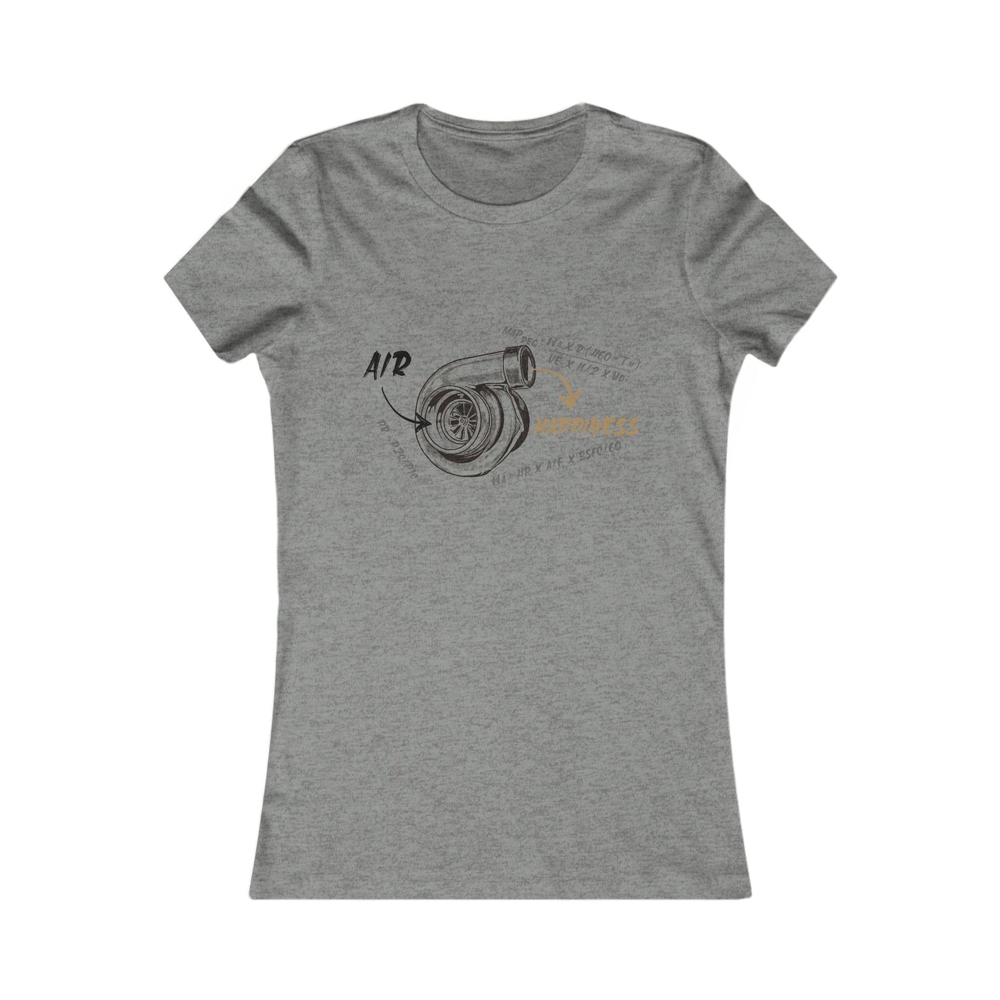 Turbo Tee - 'Air in, happiness out'